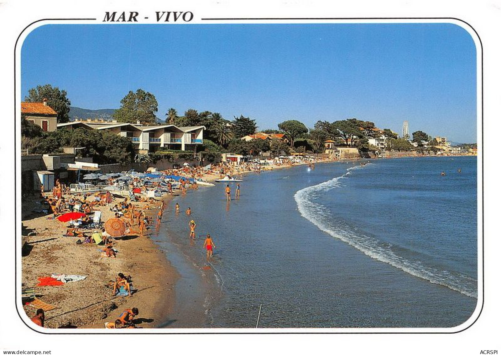 LA SEYNE SUR MER La Plage De Mar Vivo 26(scan Recto-verso) MA1104 - La Seyne-sur-Mer