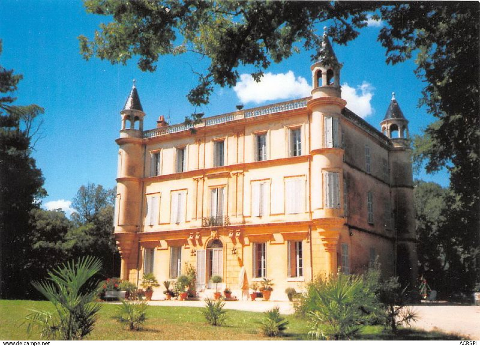 Chateau Du Moulin Blanc ST ZACHARIE 27(scan Recto-verso) MA1104 - Saint-Zacharie