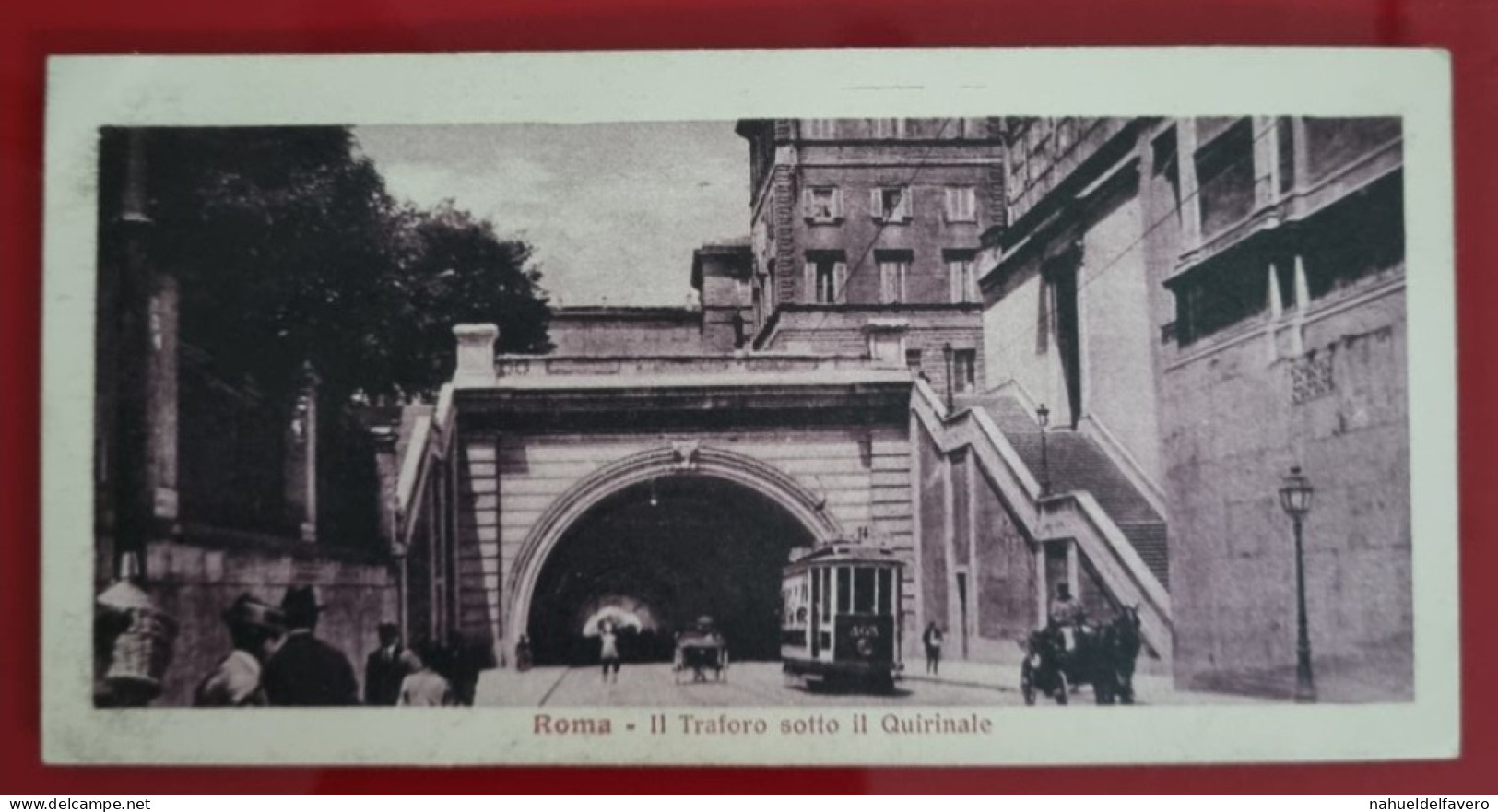 Carta Postale Non Circulée - 14 Cm X 7 Cm - ITALIA - ROMA - IL TRAFORO SOTTO IL QUIRINALE - Lugares Y Plazas