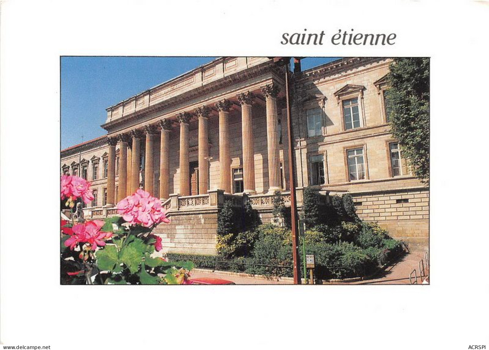 SAINT ETIENNE Le Palais De Justice 28(scan Recto-verso) MA1139 - Saint Etienne