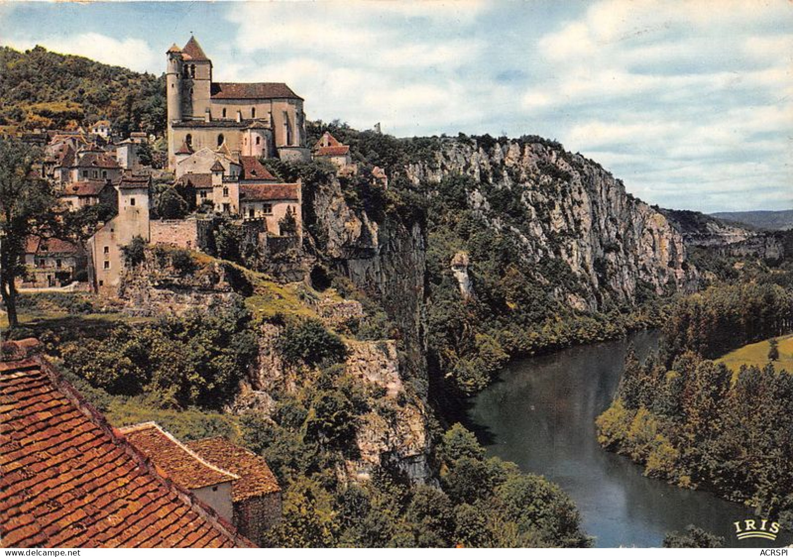 SAINT CIRQ LAPOPIE Dominant Le Lot La Petite Cite Medievale 5(scan Recto-verso) MA1138 - Saint-Cirq-Lapopie