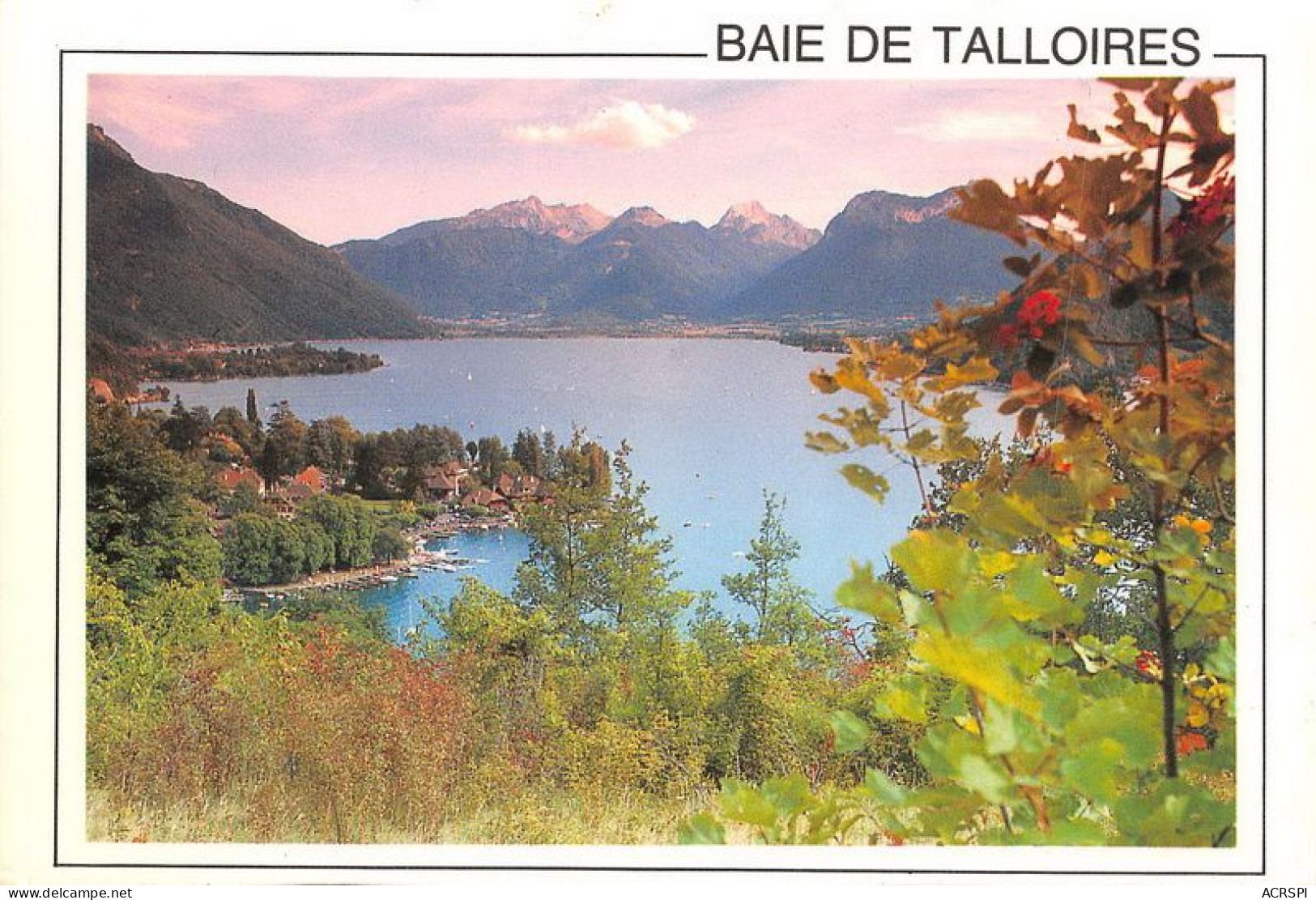 BAIE DE TALLOIRES 9(scan Recto-verso) MA1136 - Talloires