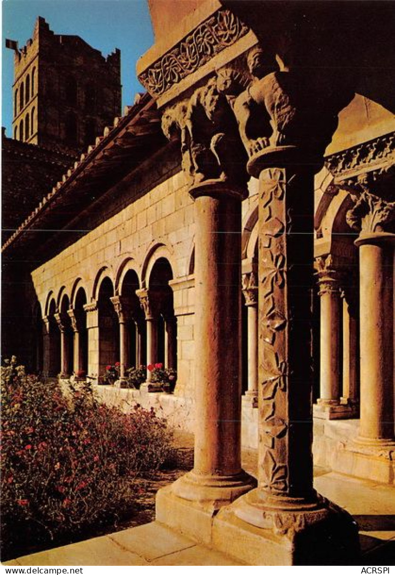 ELNE Le Cloitre XIIe S Colonnade Romane 5(scan Recto-verso) MA1131 - Elne