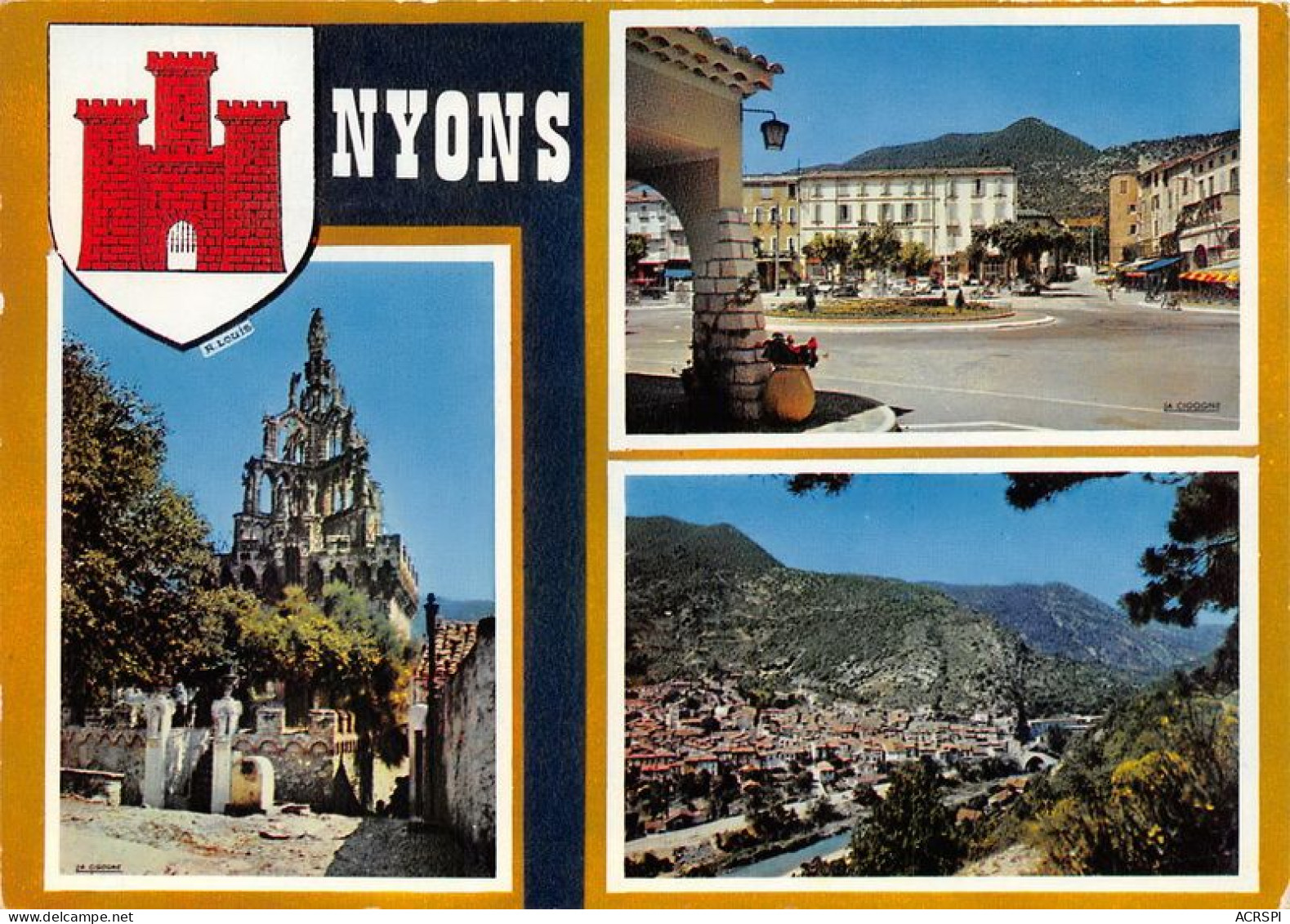 Souvenir De NYONS 20(scan Recto-verso) MA1128 - Nyons