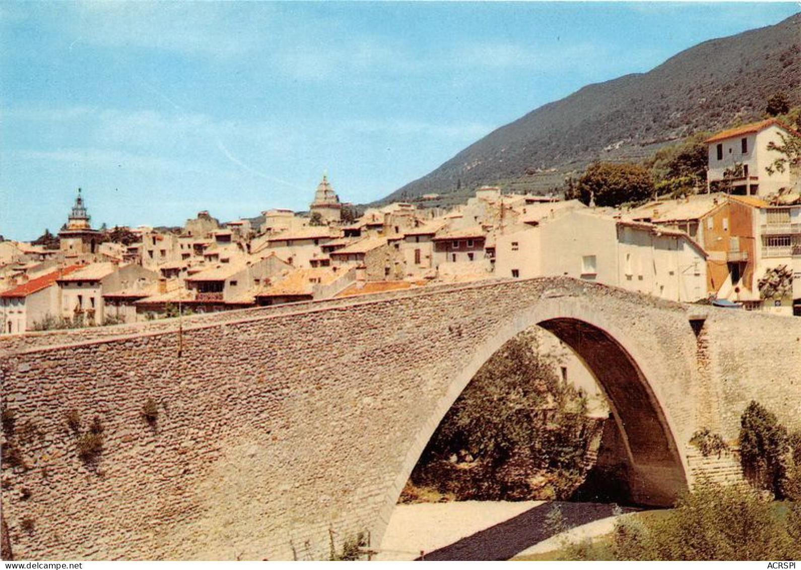 NYONS Le Vieux Pont Construit Au XVe S Sur L Aygues Son Arche 18(scan Recto-verso) MA1128 - Nyons