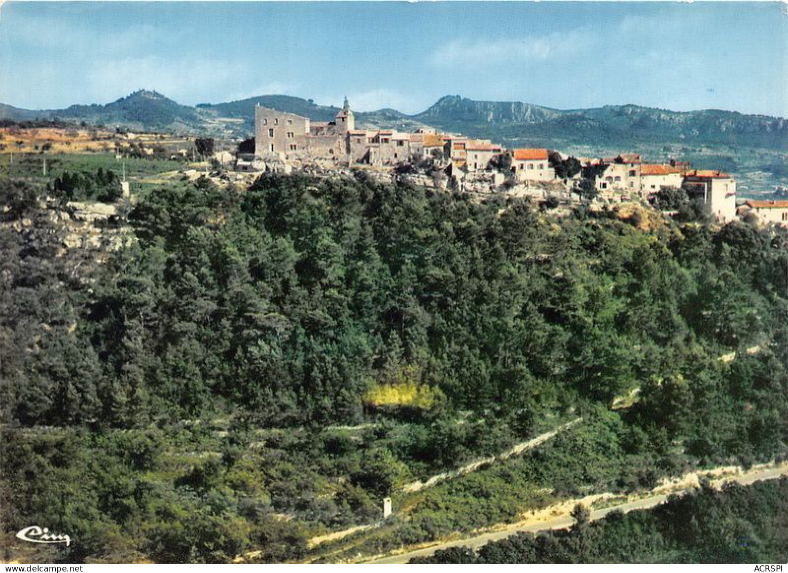 LE CASTELET Vue Generale Aerienne Au Loin Le Gros Cerveau 30(scan Recto-verso) MA1127 - Le Castellet