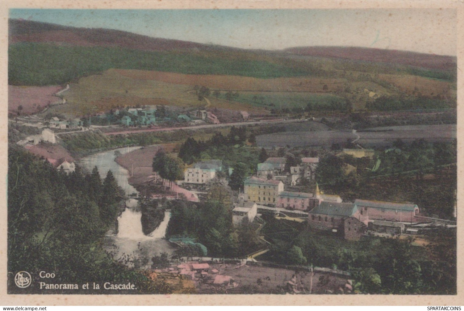 BELGIUM COO WATERFALL Province Of Liège Postcard CPA Unposted #PAD101.A - Stavelot