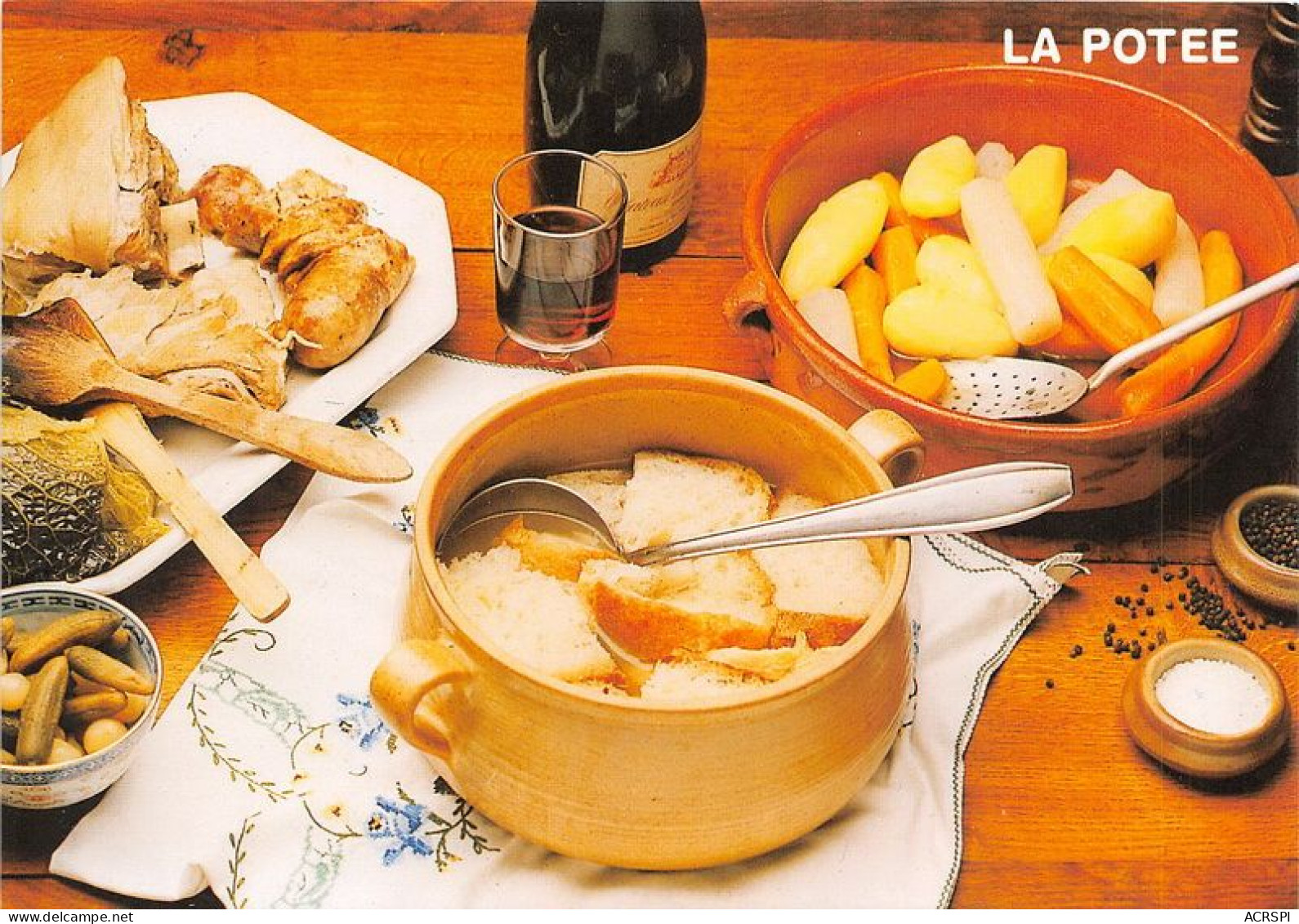 LA POTEE Les Recette De Nos Grands Meres 27(scan Recto-verso) MA1161 - Recettes (cuisine)