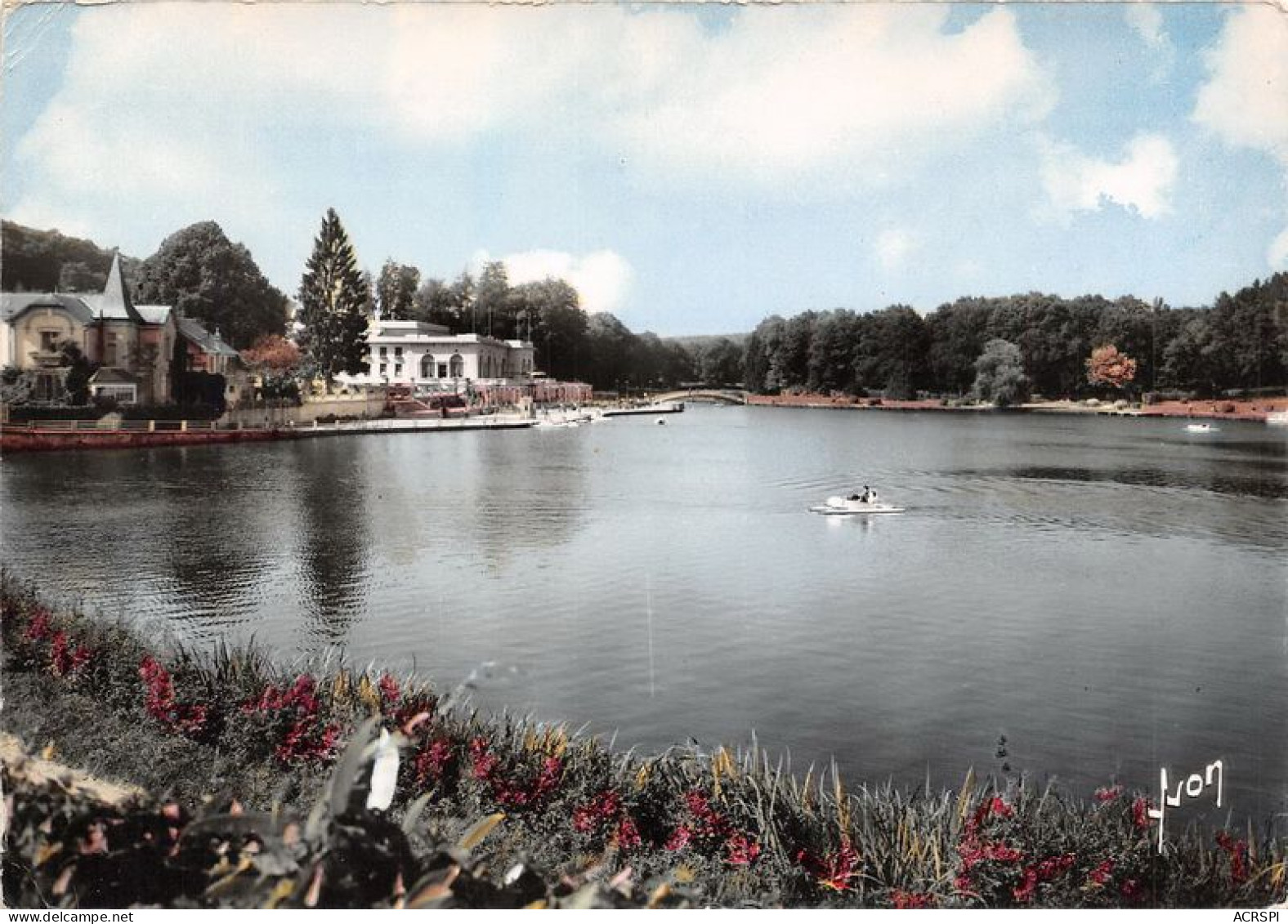 BAGNOLES DE L ORNE Le Lac 5(scan Recto-verso) MA1154 - Bagnoles De L'Orne