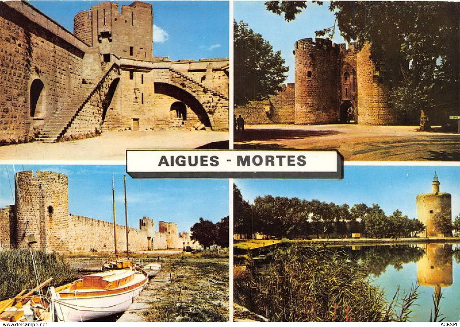 AIGUES MORTES Les Remaprts De La Ville La Porte De Laguardette 6(scan Recto-verso) MA1153 - Aigues-Mortes