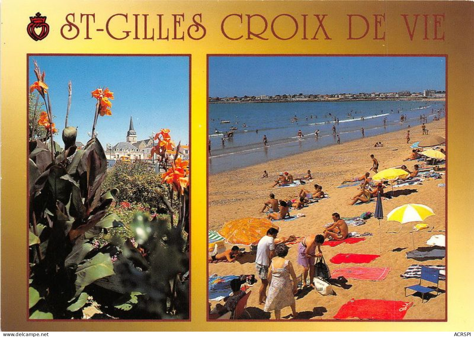 SAINT GILLES CROIX DE VIE St Gille La Plage 23(scan Recto-verso) MA1152 - Saint Gilles Croix De Vie