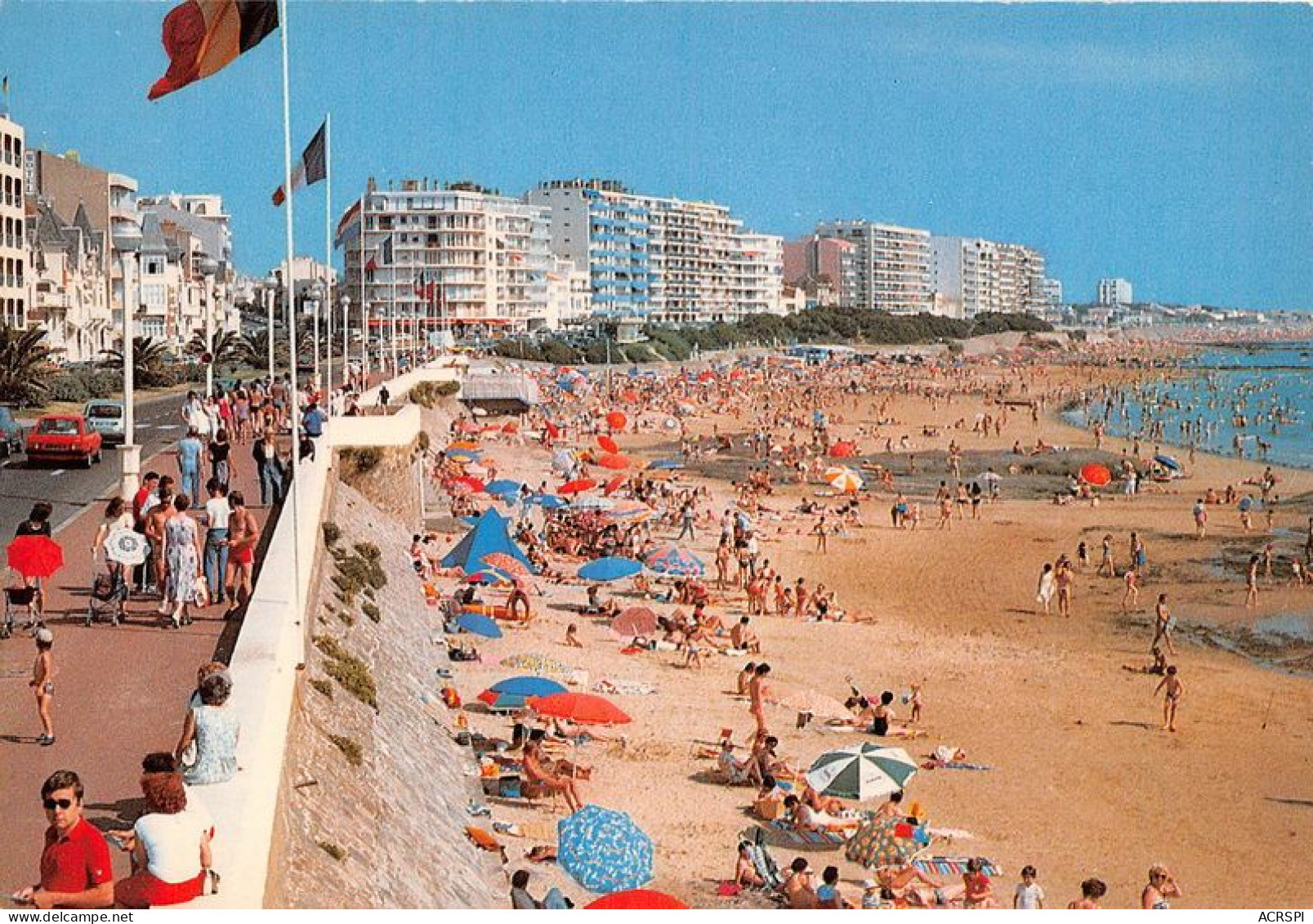 LES SABLES D OLONNE La Plage 12(scan Recto-verso) MA1152 - Sables D'Olonne