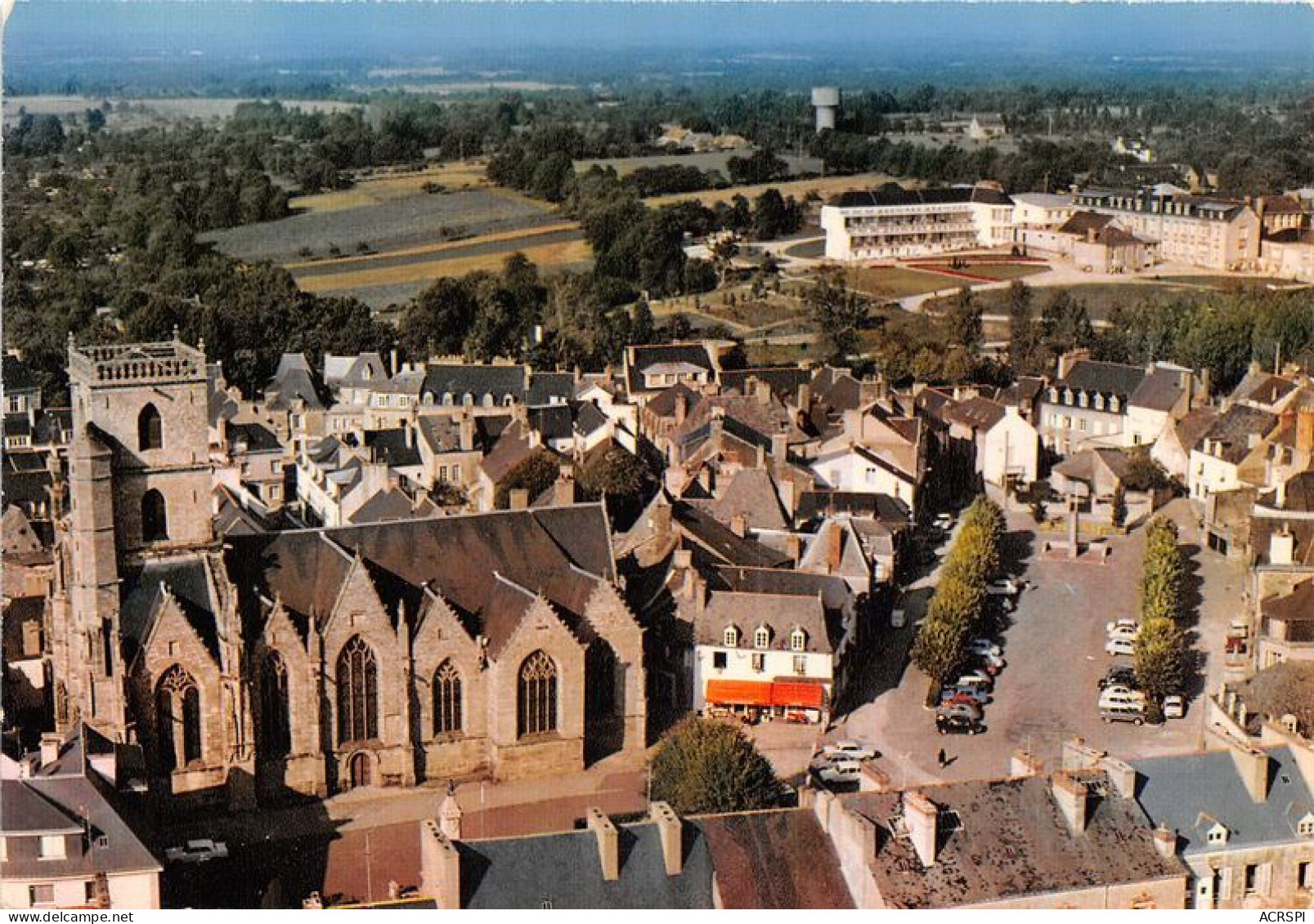 PLOERMEL Vue Generale Aerienne 4(scan Recto-verso) MA1142 - Ploërmel