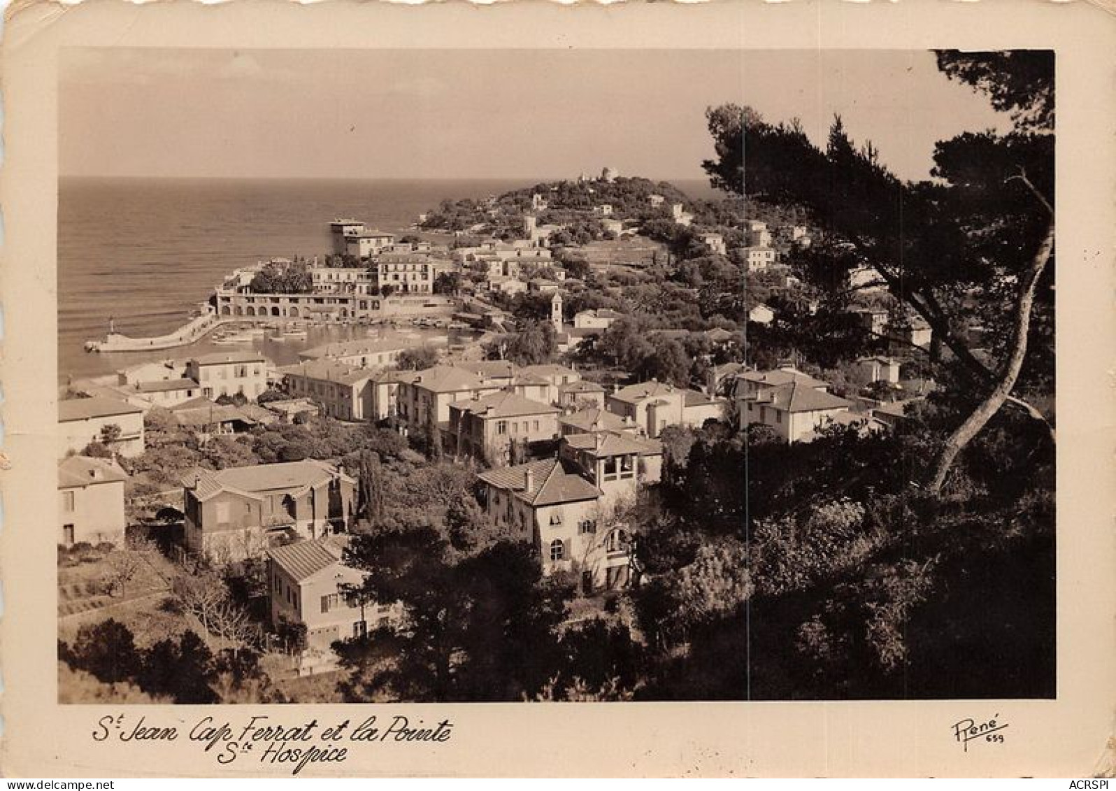 ST JEAN CAP FERRAT Et La Pointe Ste Hospice 14(scan Recto-verso) MA1180 - Saint-Jean-Cap-Ferrat