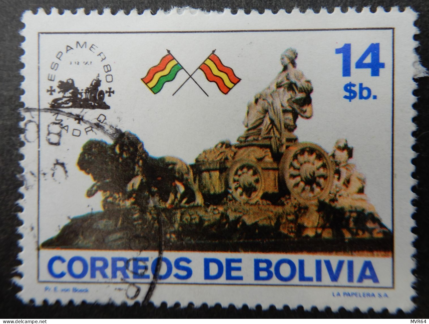 Bolivië Bolivia 1980 (1) Espamer 80 International Stamp Exhibition - Bolivië