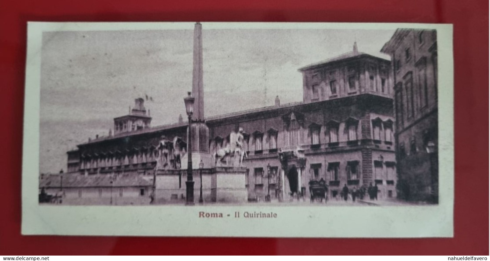 Carta Postale Non Circulée - 14 Cm X 7 Cm - ITALIA - ROMA - IL QUIRINALE - Lugares Y Plazas