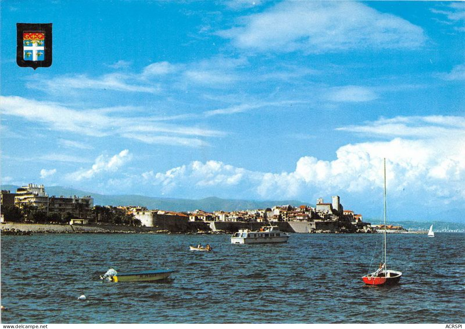 ANTIBES Vue Generale 20(scan Recto-verso) MA1175 - Antibes - Vieille Ville