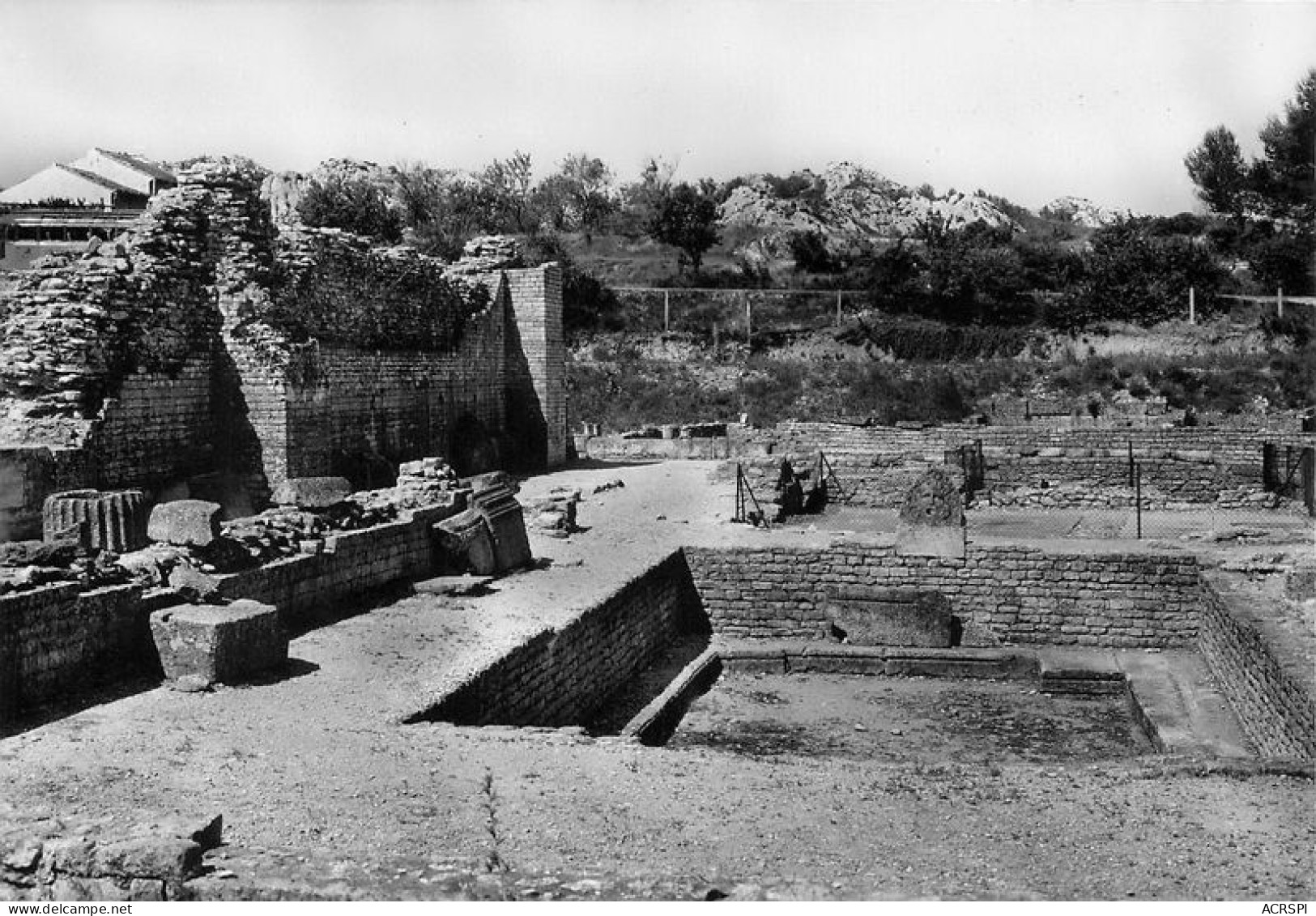 Saint-Rémy-de-Provence GLANUM Fouilles  4  (scan Recto-verso)  MA1166Bis - Saint-Remy-de-Provence