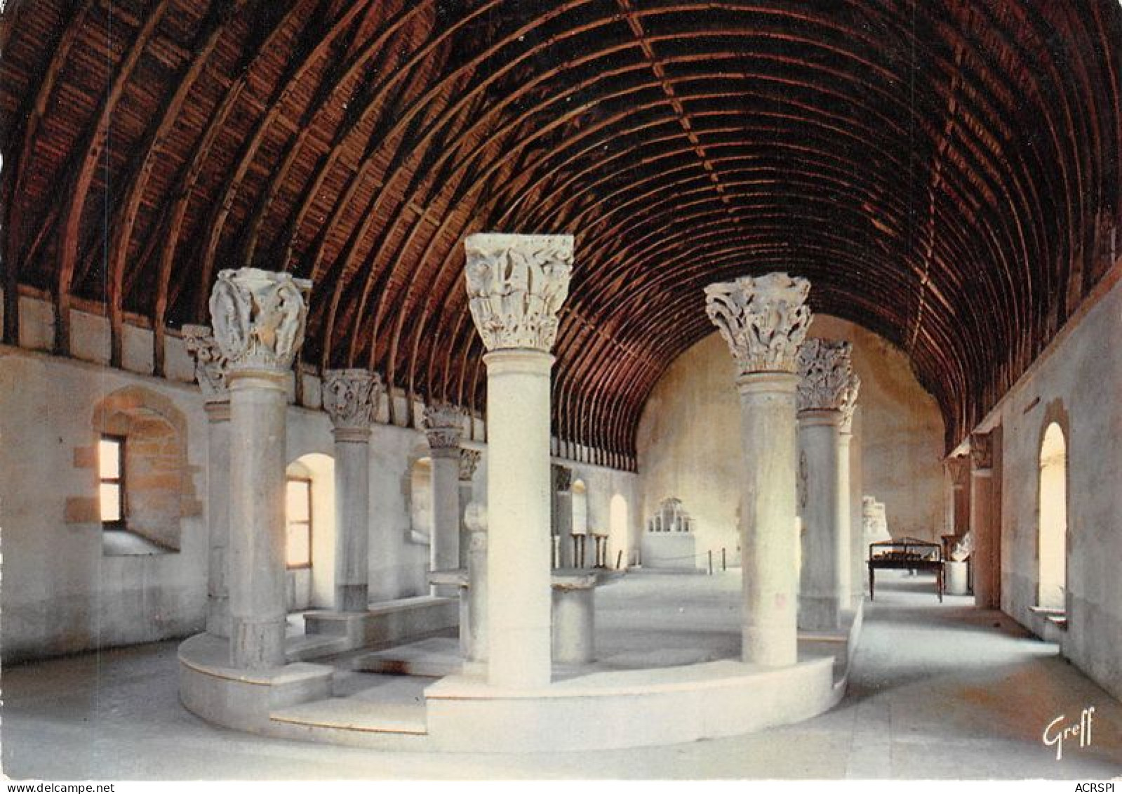 ABBAYE DE Cluny Le Farinier Salle Haute Couverte 13(scan Recto-verso) MA1166 - Cluny