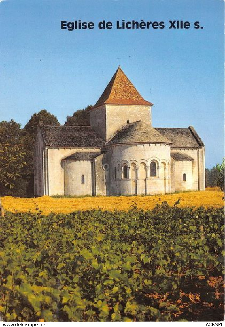 Environs De MANSLE Eglise De Licheres 2(scan Recto-verso) MA1165 - Mansle