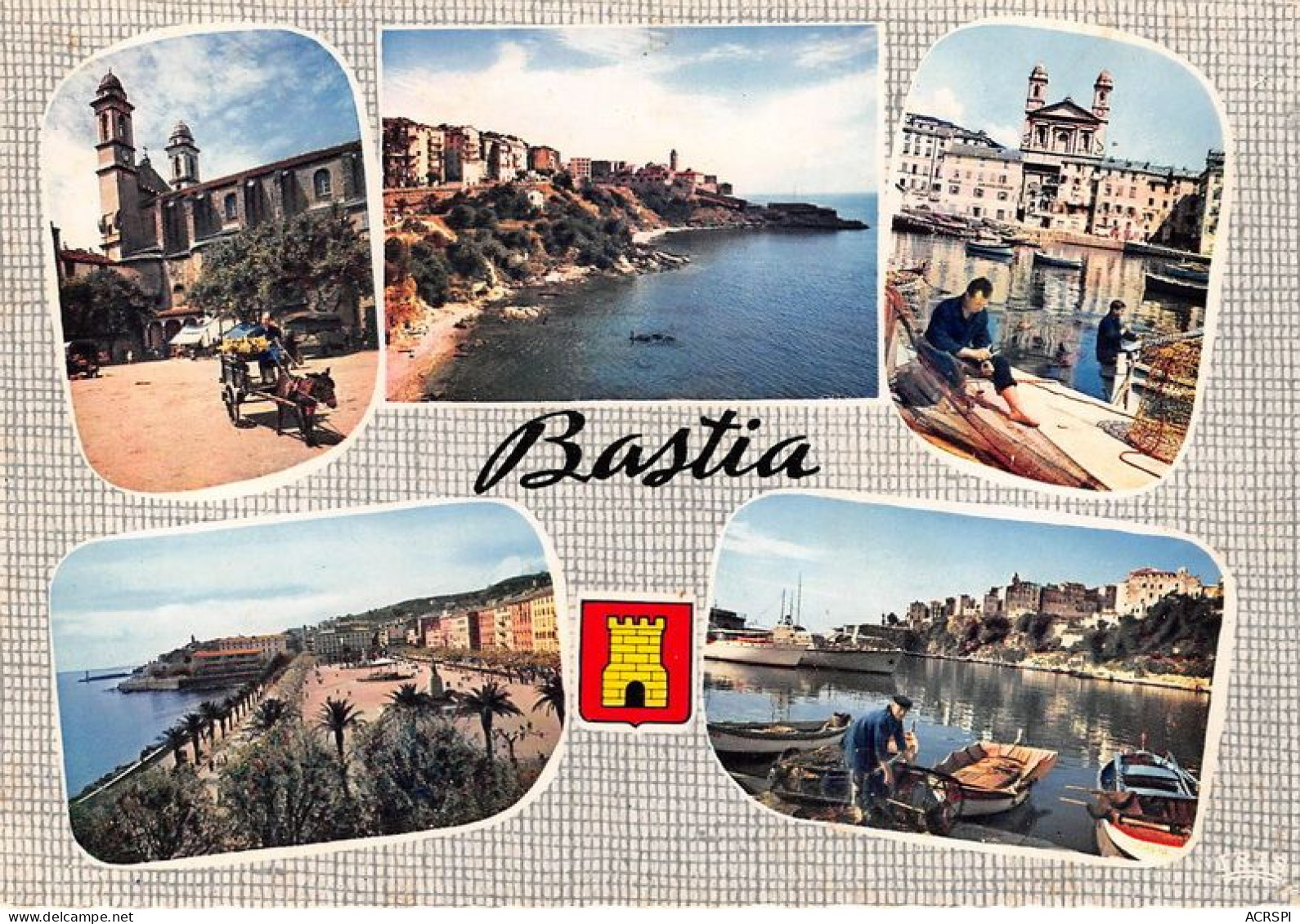 BASTIA Souvenir 6(scan Recto-verso) MA1164 - Bastia