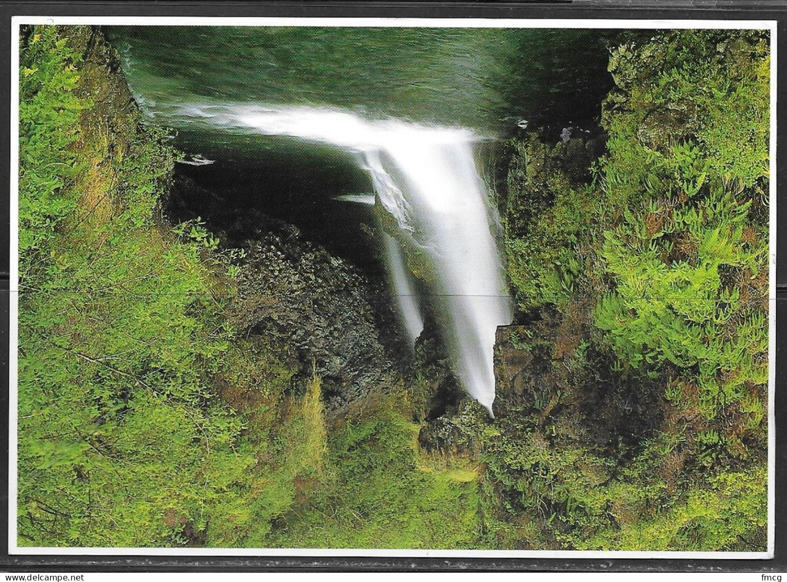 Hawaii, Maui, Hana Waterfall, Mailed 2001 - Maui
