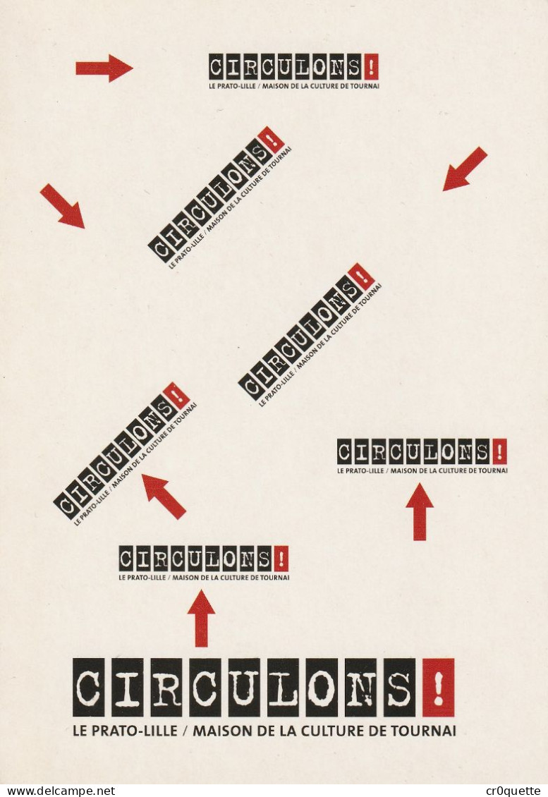 # THEME - PROGRAMMES / 59000 LILLE - MAISON De La CULTURE De TOURNAI - Le PRATO - CIRQUE En 2003 - Programme