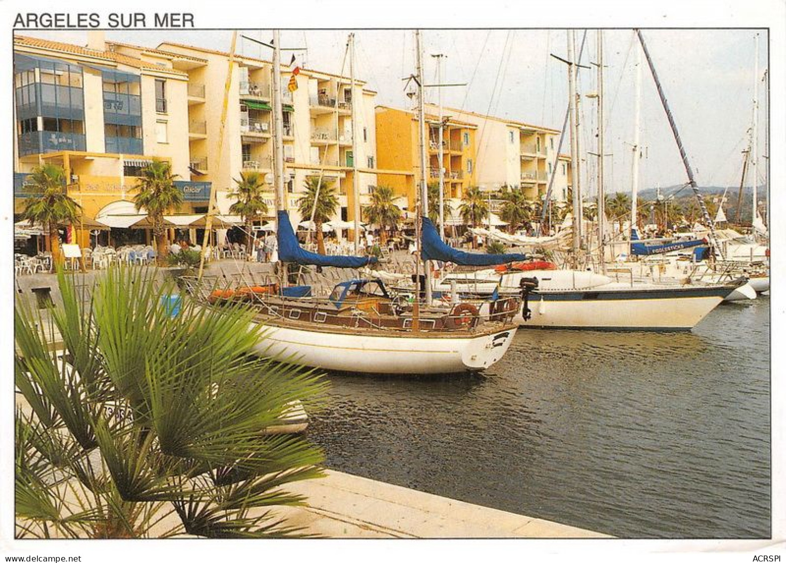 ARGELES SUR MER Le Port 18(scan Recto-verso) MA1191 - Argeles Sur Mer