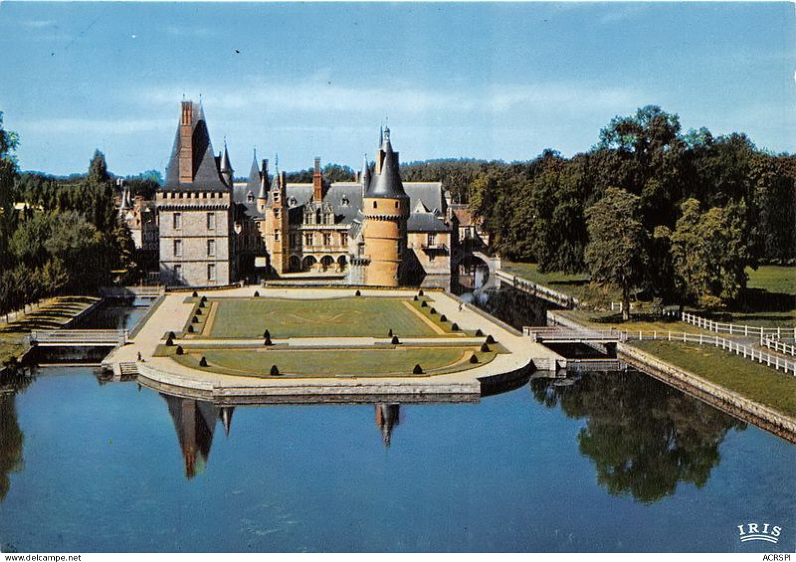 MAINTENON Le Chateau XVIe Siecle Les Parterres De Le Notre 10(scan Recto-verso) MA1184 - Maintenon