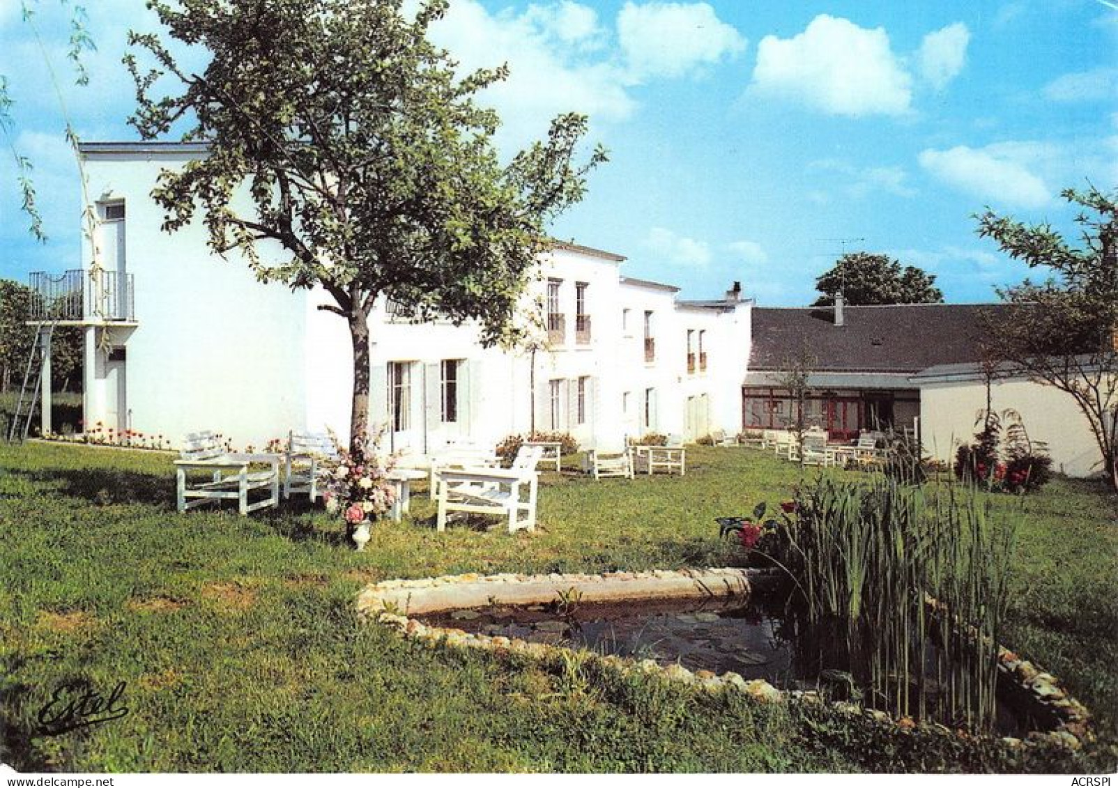 Le Clos Du Roy Maison De Repos Et De Convalescence DREUX Le Jardin 17(scan Recto-verso) MA1184 - Dreux