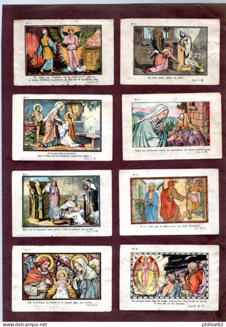 Religion. L'Evangile En Images. Imp. Georges Frères à Tourcoing. Ensemble D'images Numérotées De 1 à 223 - Albumes & Catálogos