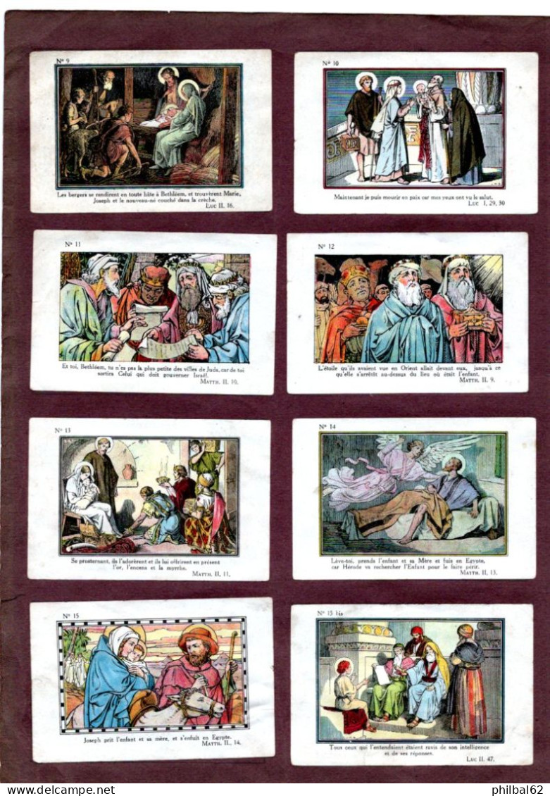 Religion. L'Evangile En Images. Imp. Georges Frères à Tourcoing. Ensemble D'images Numérotées De 1 à 223 - Albums & Katalogus