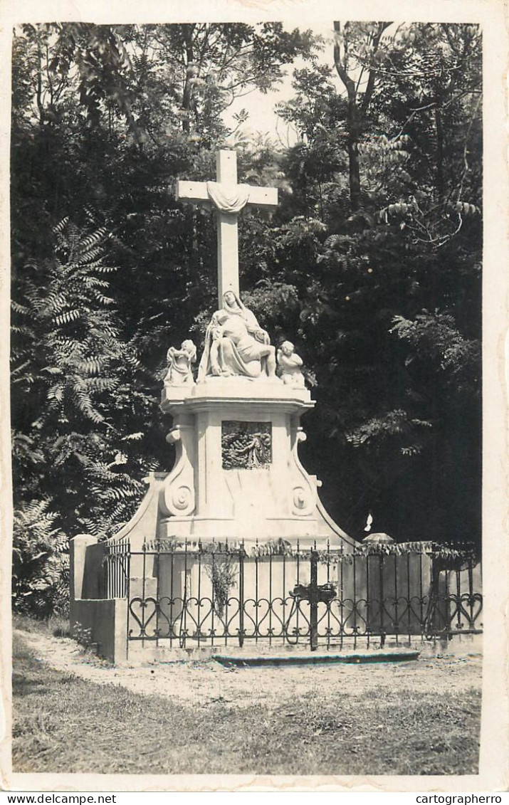 Postcard Hungary Fajdalmas Szuzanya Szobor A Maria Gyudi - Hongrie