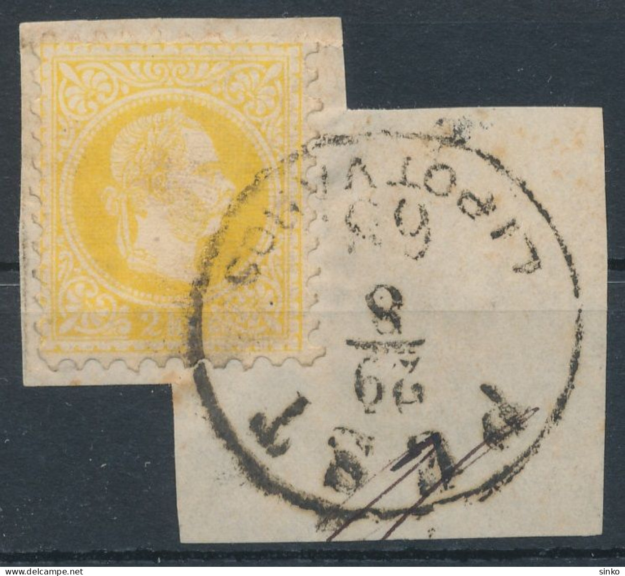 1867. Typography 2kr, PEST/Lipotvaros - ...-1867 Prephilately