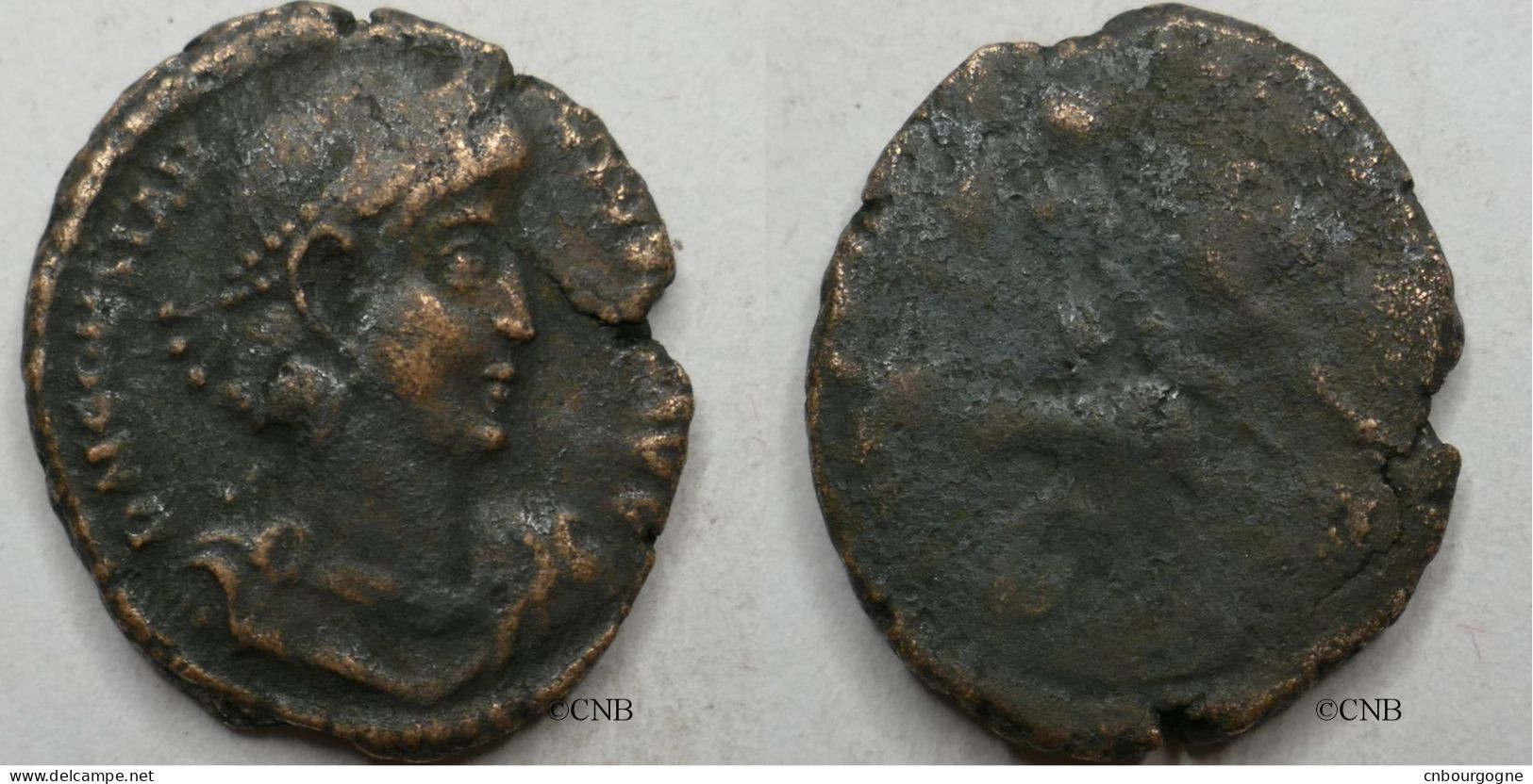 Empire Romain - Constance II - Maiorina AE3 - TB+/TB - Rom0392 - The Christian Empire (307 AD Tot 363 AD)