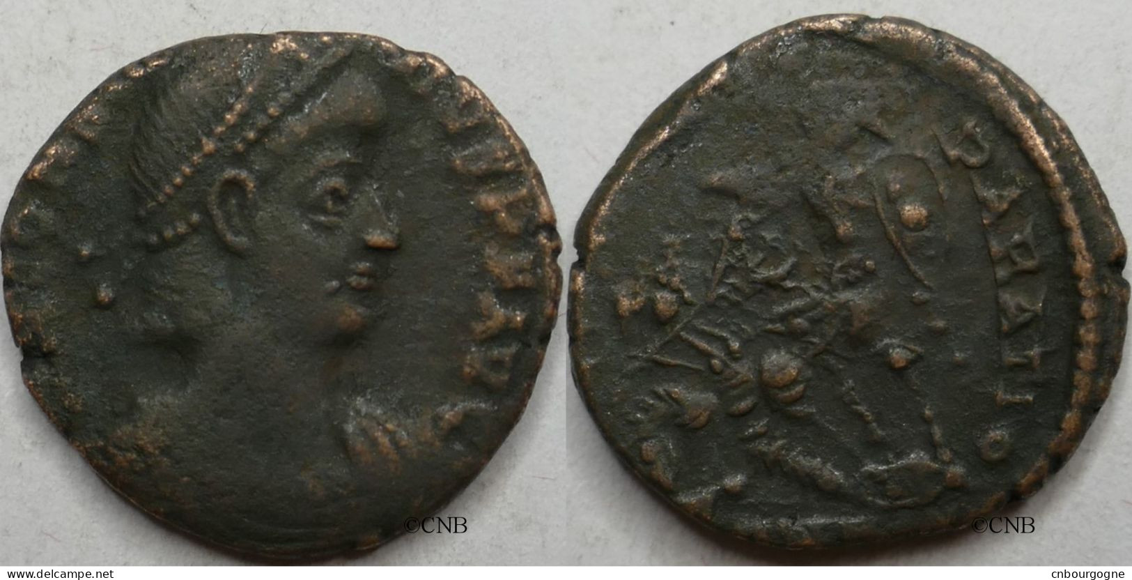 Empire Romain - Constance II - Maiorina AE3 - TTB - Rom0394 - The Christian Empire (307 AD Tot 363 AD)