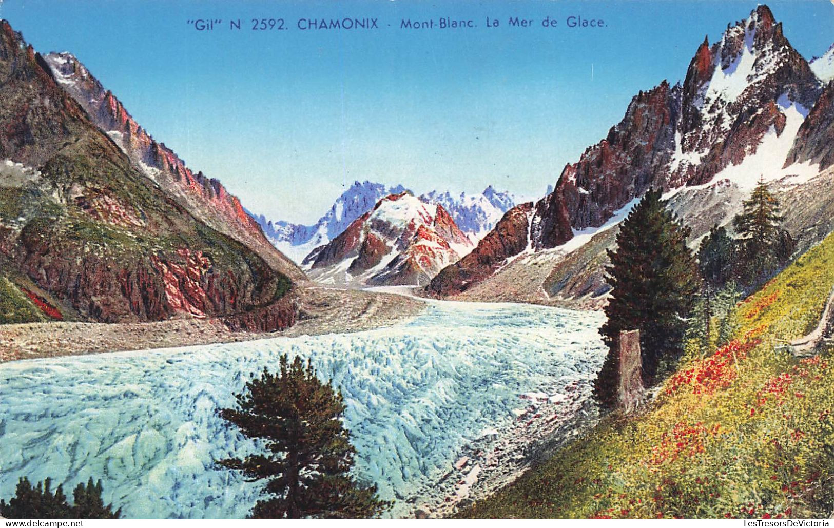 FRANCE - Chamonix - Mont Blanc - La Mer De Glace - Carte Postale - Chamonix-Mont-Blanc