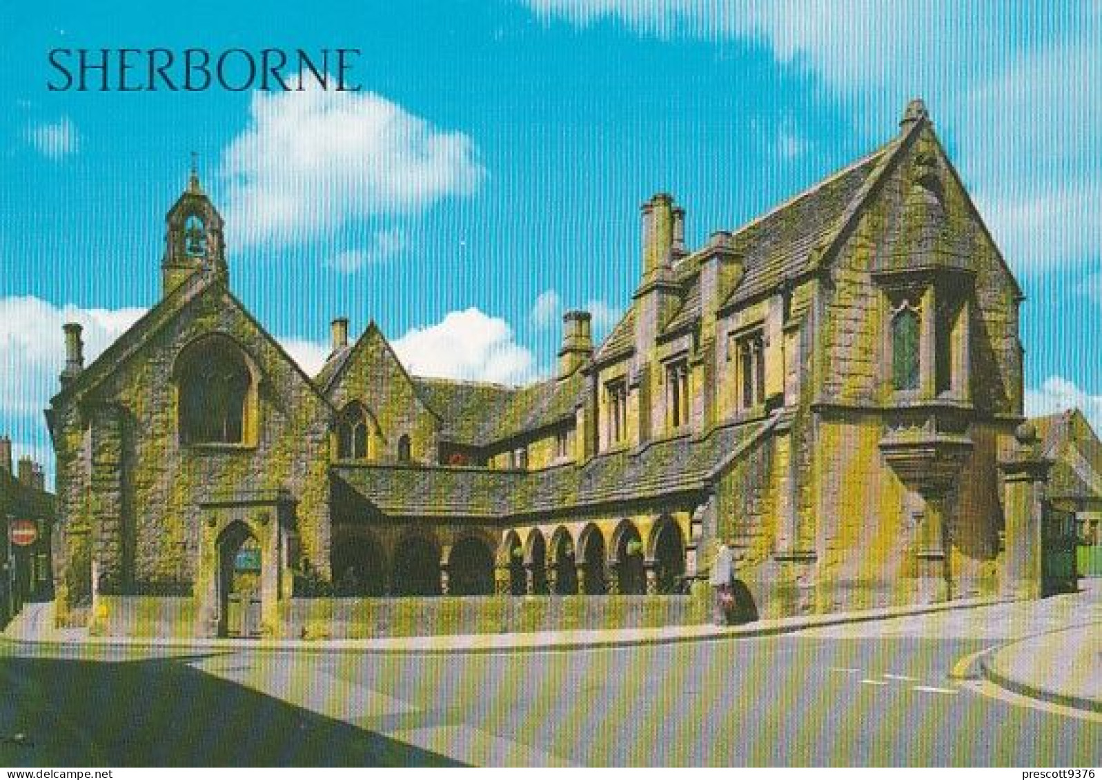 Almshouses, Sherborne - Dorset - Unused Postcard - Dor1 - Otros & Sin Clasificación
