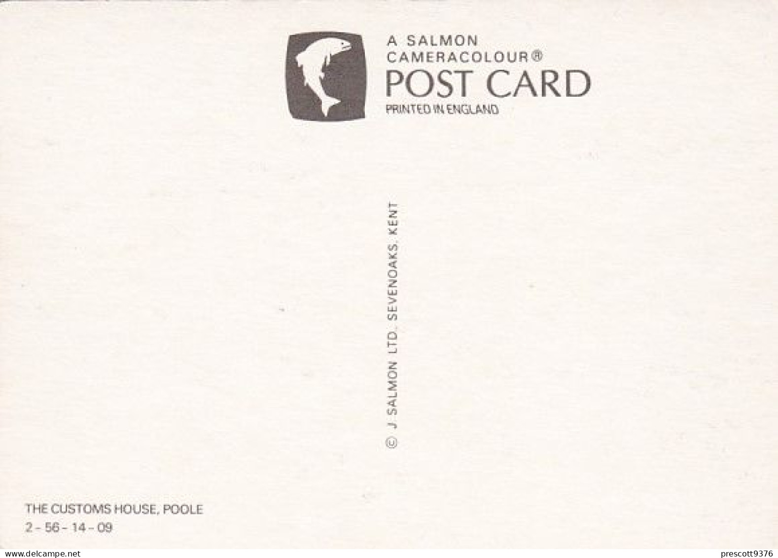 Customs House, Poole - Dorset - Unused Postcard - Dor1 - Other & Unclassified