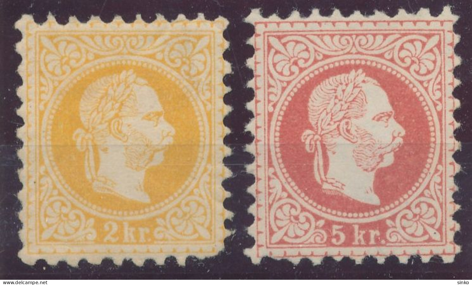 1867. Typography 2kr And 5kr Stamps - ...-1867 Préphilatélie