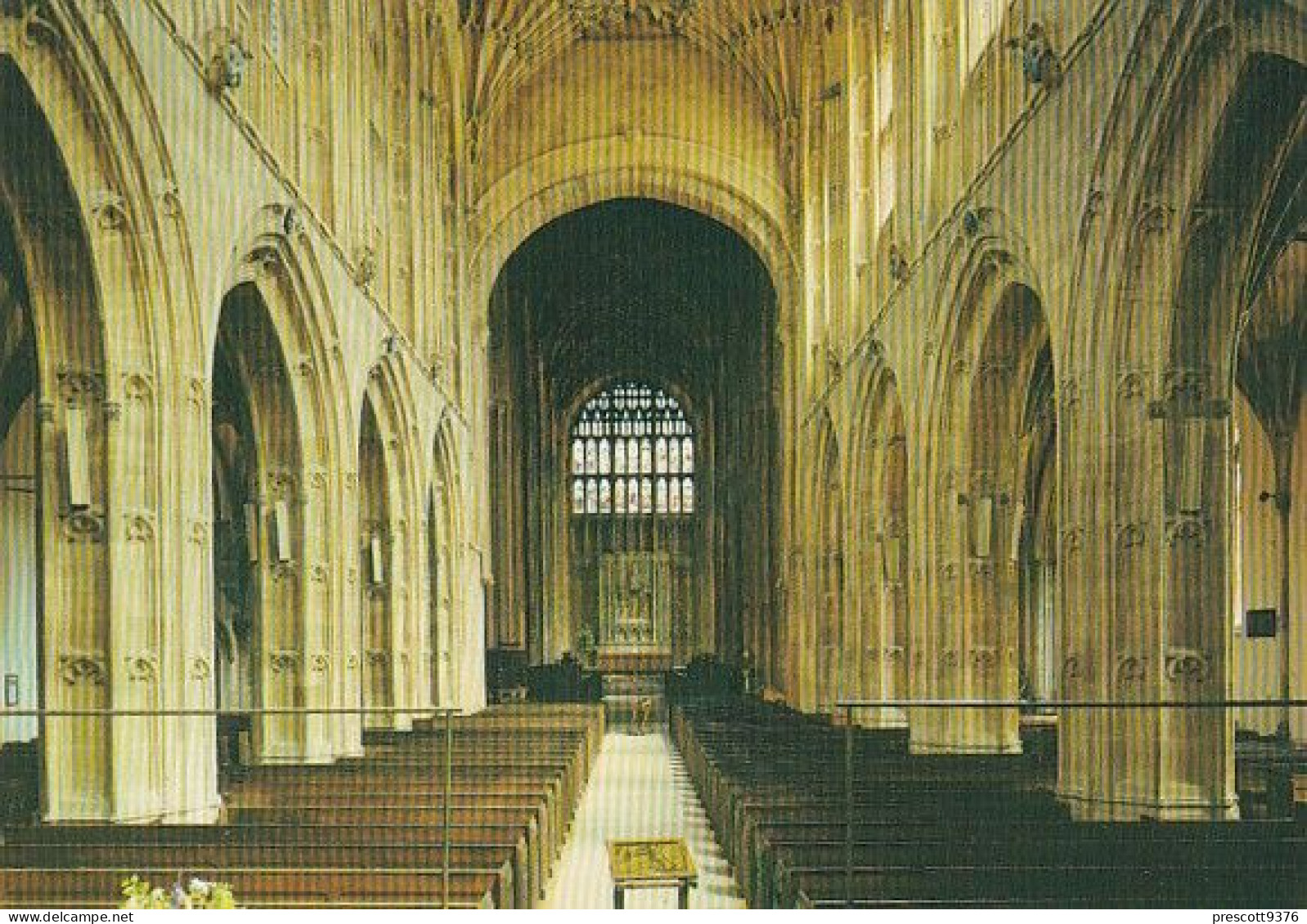 The Nave Sherborne Abbey - Dorset - Unused Postcard - Dor1 - Other & Unclassified