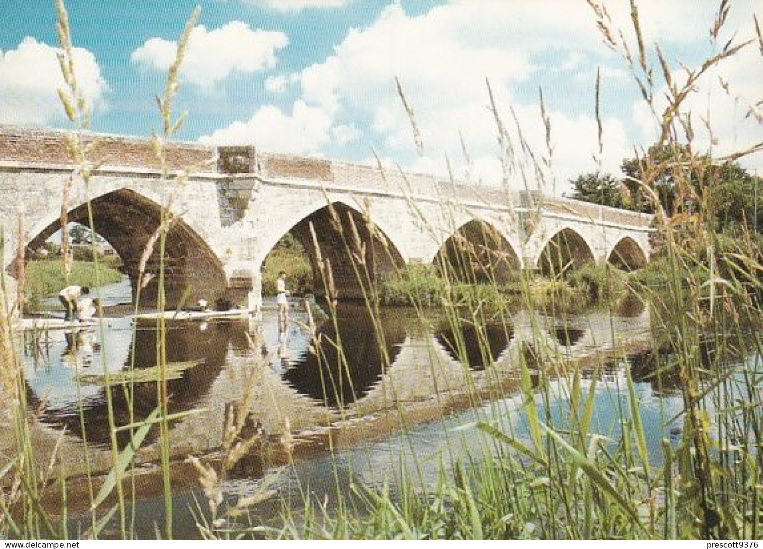 Julians Bridge Wimborne - Dorset - Unused Postcard - Dor1 - Otros & Sin Clasificación