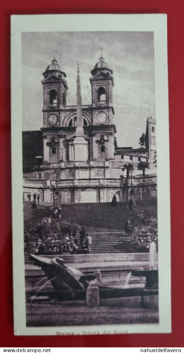 Carta Postale Non Circulée - 14 Cm X 7 Cm - ITALIA - ROMA - TRINITÁ DEI MONTI - Eglises