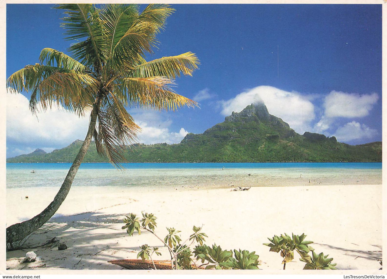 POLYNESIE FRANCAISE - Bora Bora Vue De La Plage Du Motu Tupe - Seen From The Beach Of Motu Tupe - Carte Postale - Polynésie Française