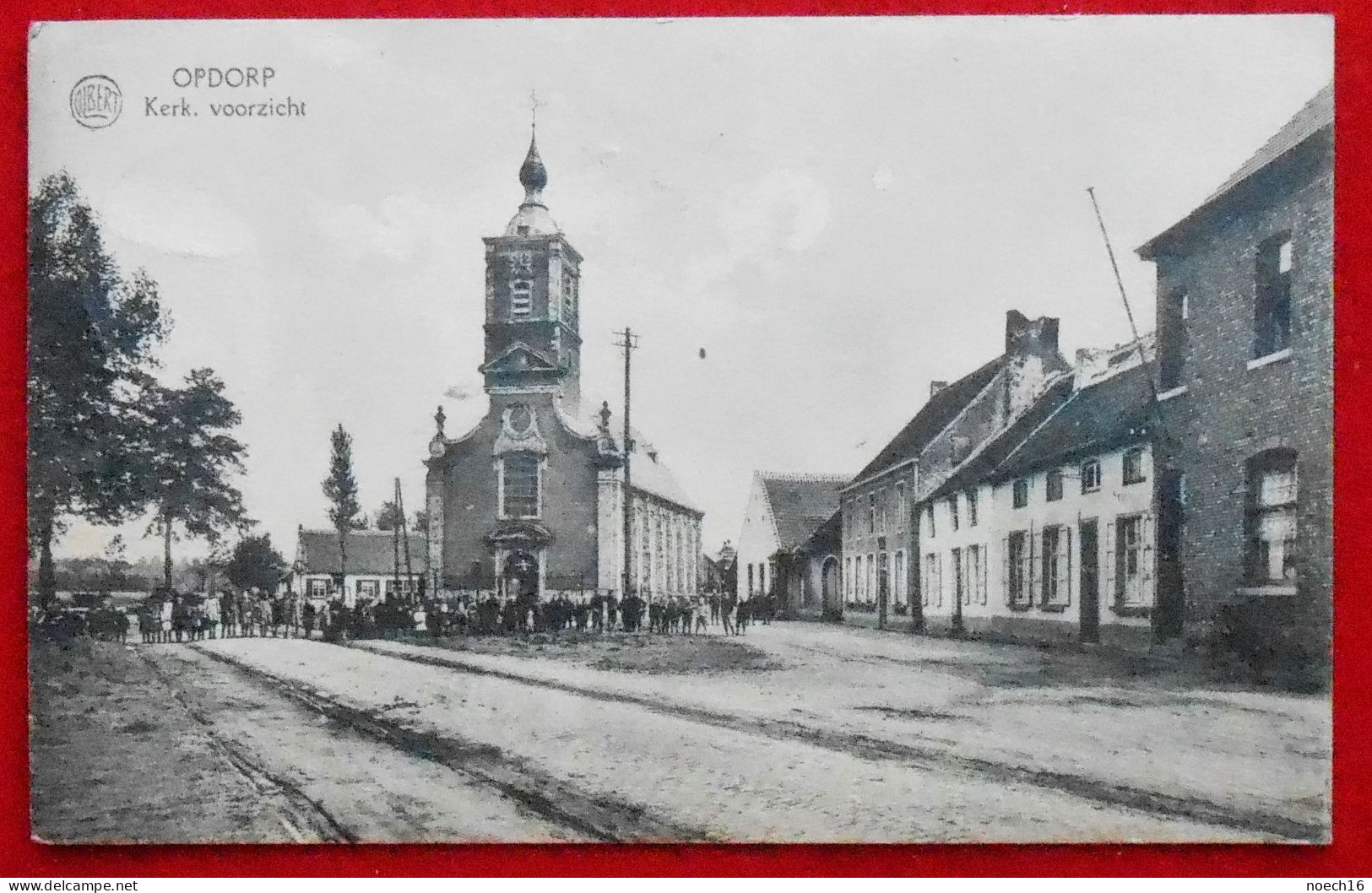 CPA 1927 Opdorp, Buggenhout. Kerk, Voorzicht - Buggenhout