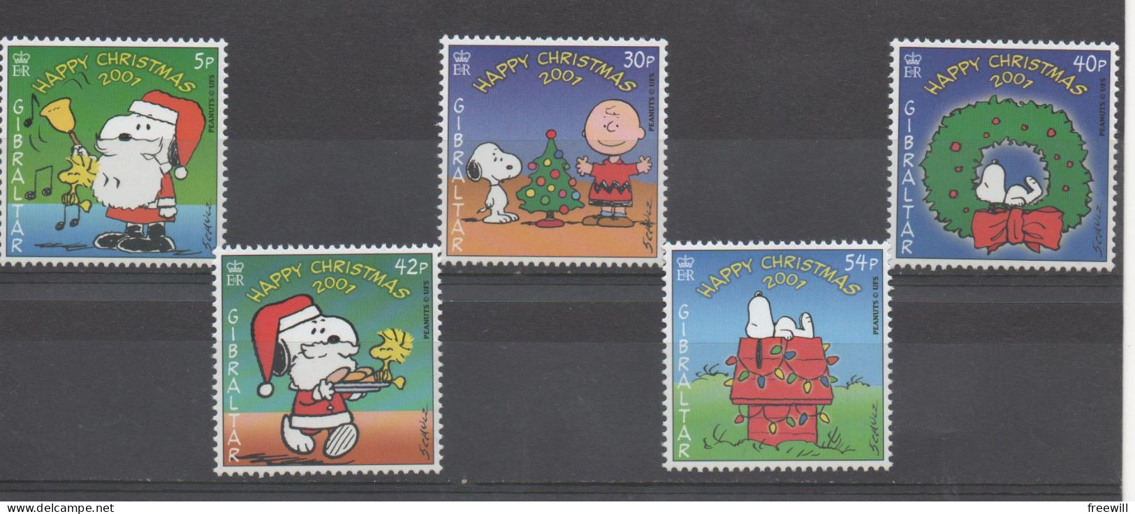 Gibraltar  Noel -Kerst- Christmas 2001 MNH - Gibraltar