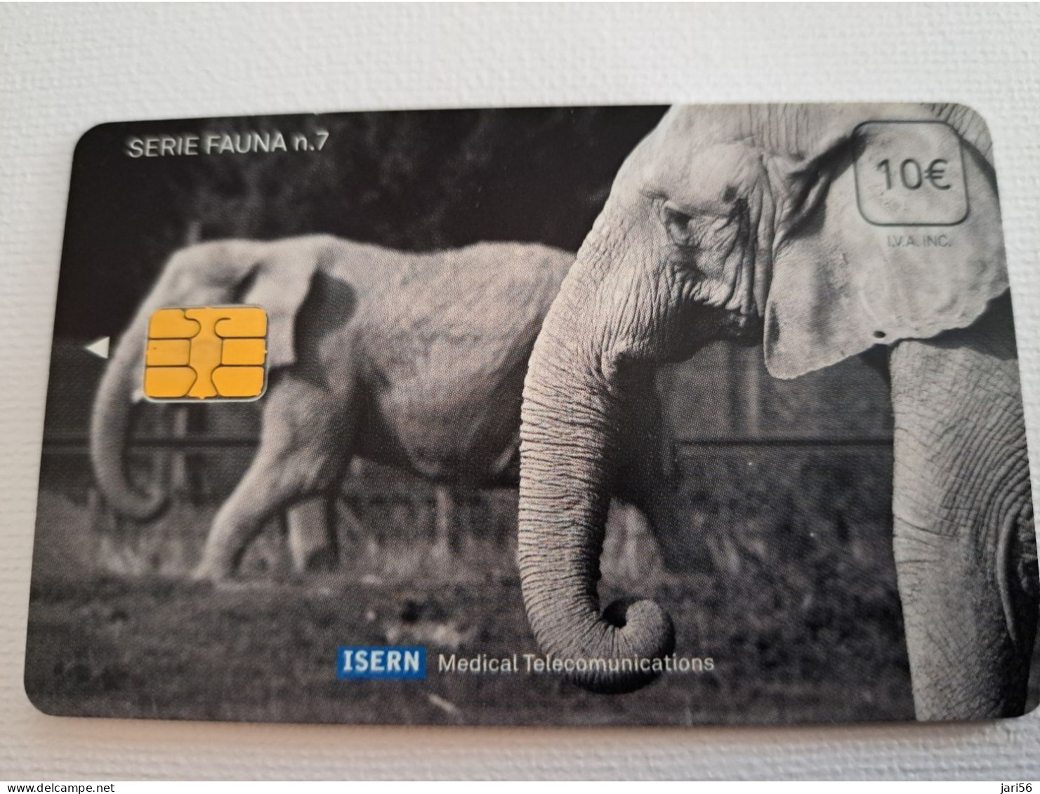 SPAIN / SMART/ CHIP  € 10,- ELEPHANTS/ OLIFANT/ ISERN/HOSPITAL CARD/ LOW TIRAGE / MINT       ** 16590** - Andere & Zonder Classificatie