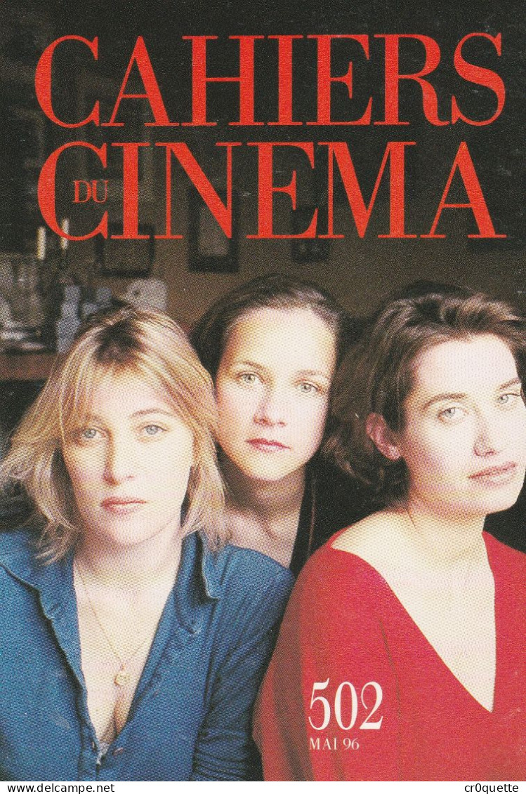 # THEME - PUBLICITE / CAHIERS Du CINEMA - BULLETIN D'ABONNEMENT En 1996 - Publicités