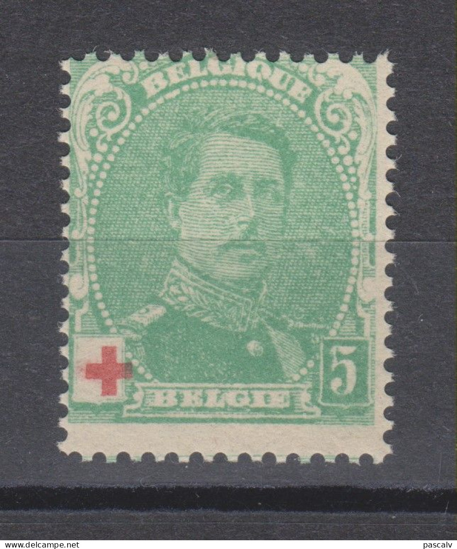 COB 129a ** Neuf Sans Charnière - 1914-1915 Croix-Rouge