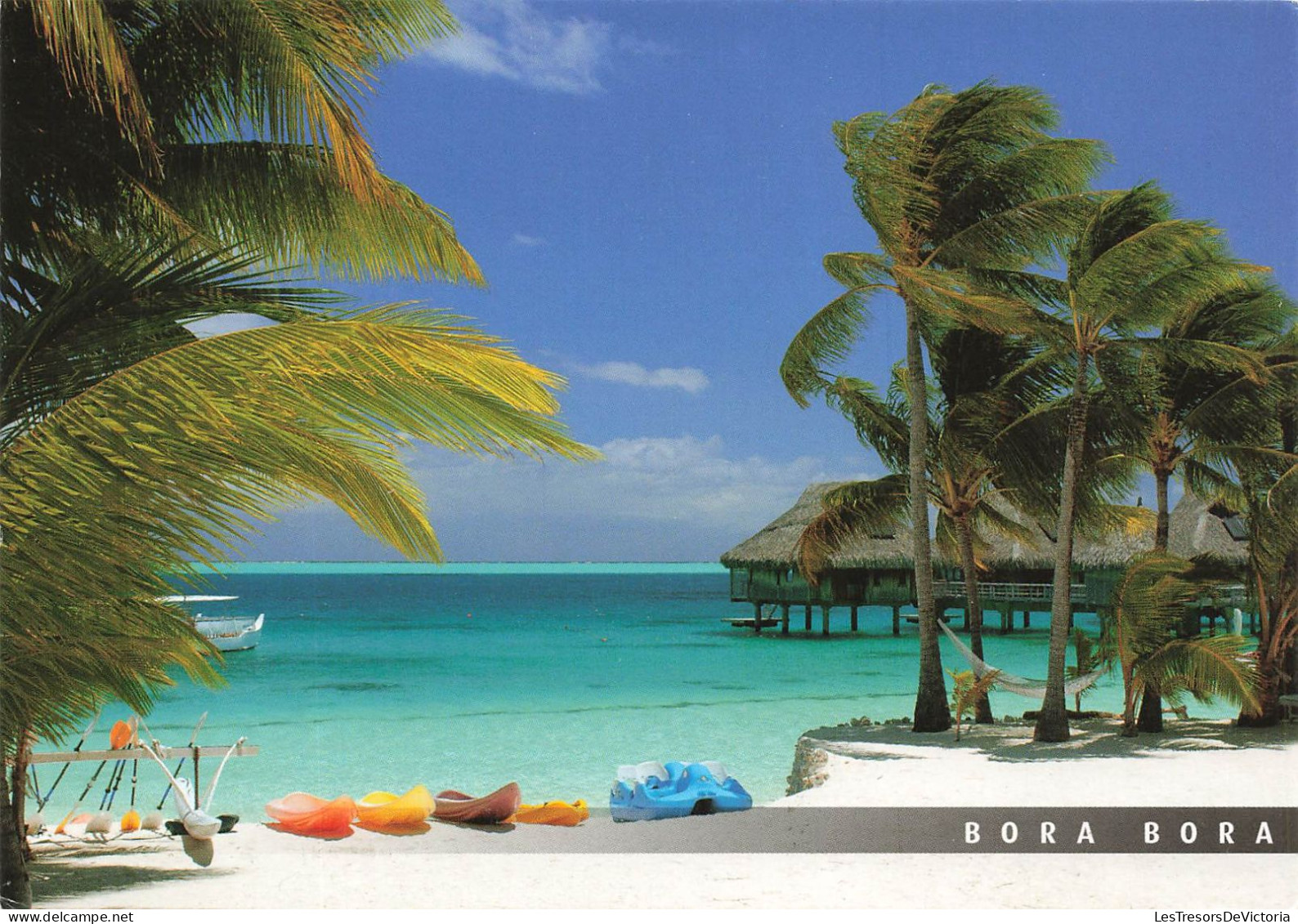 POLYNESIE FRANCAISE - Bora Bora - Hilton Bora Bora Nui Resort & Spa Sur Le Motu Toopua - Carte Postale - Polinesia Francese